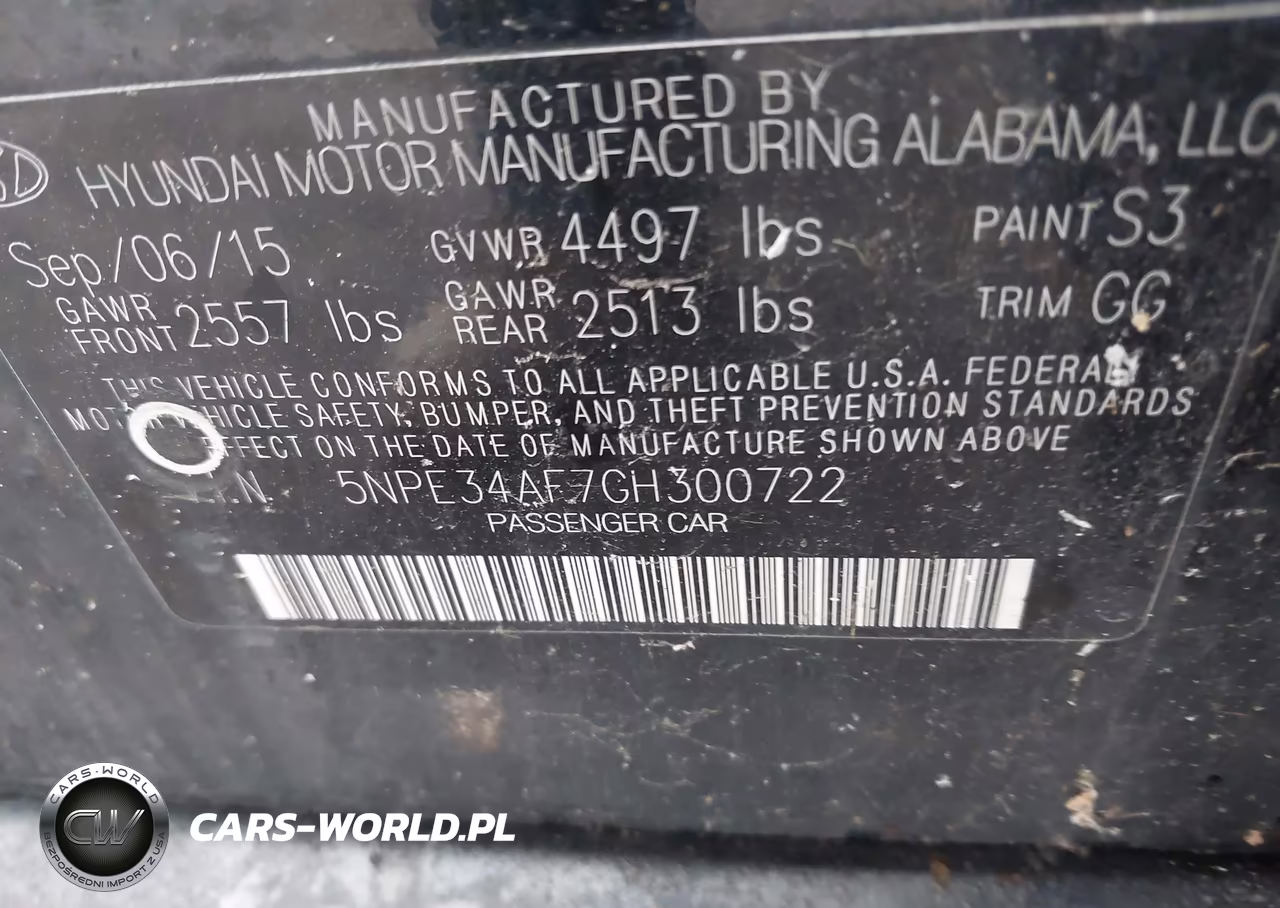 2016 Hyundai Sonata Limited VIN:5NPE34AF7GH300722 - 9