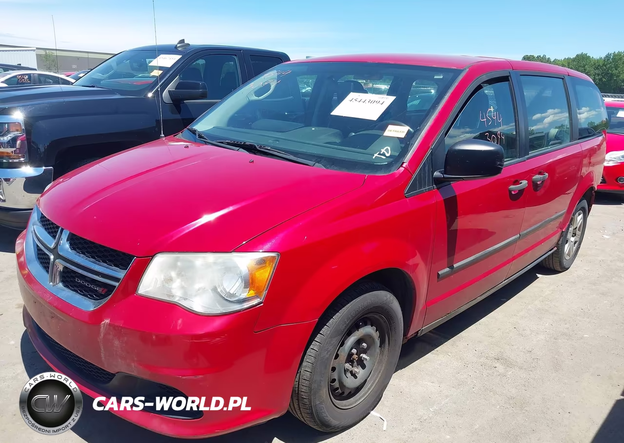 2013 Dodge Grand Caravan American Value Pkg VIN:2C4RDGBG3DR543577 - 2