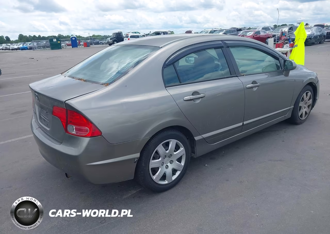 2007 Honda Civic Lx VIN:1HGFA16557L007990 - 4