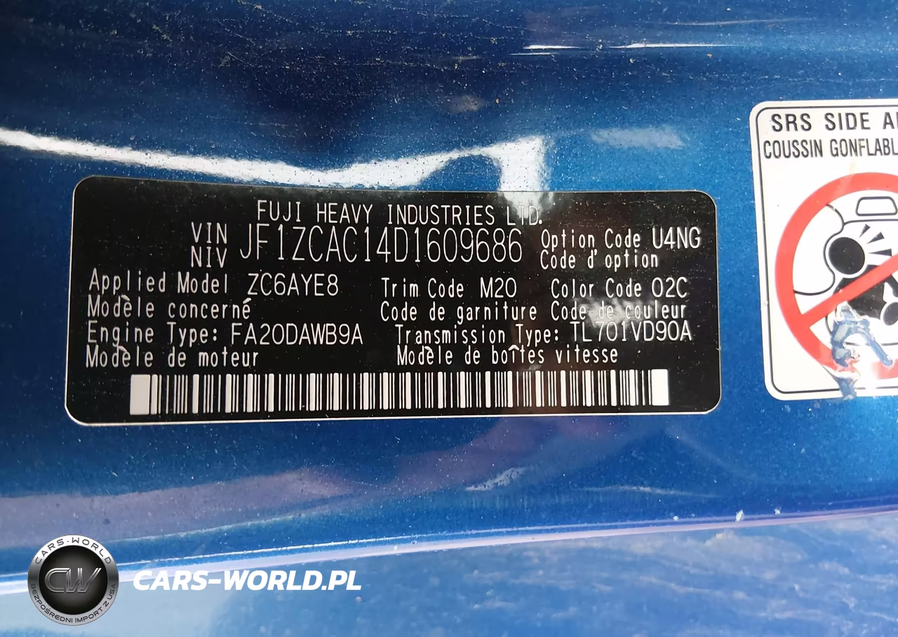 2013 Subaru Brz Limited VIN:JF1ZCAC14D1609686 - 9