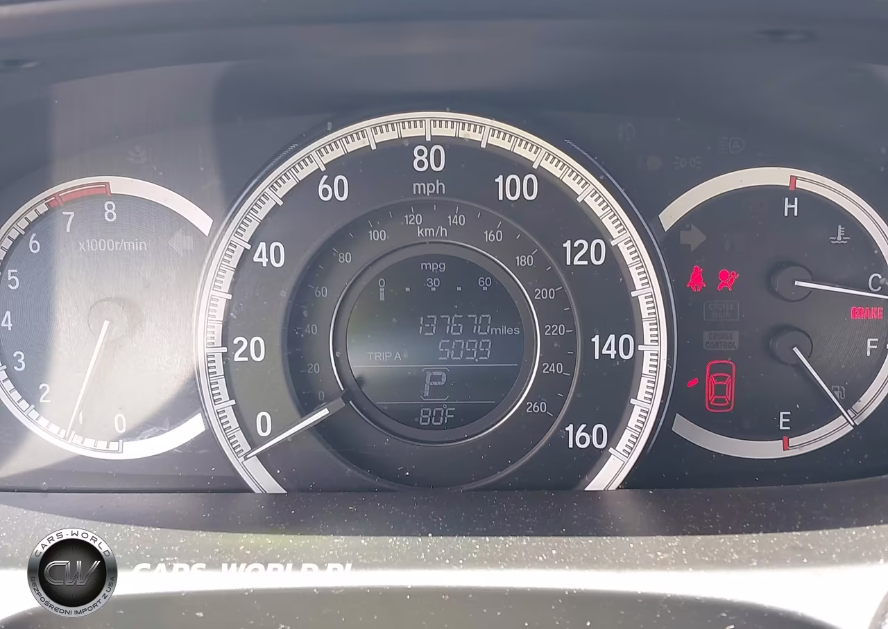 2017 Honda Accord Ex-L V6 VIN:1HGCR3F81HA041133 - 7