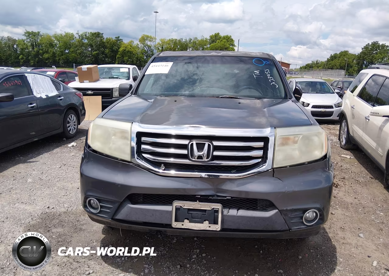 2012 Honda Pilot Ex-L VIN:5FNYF3H54CB003458 - 12
