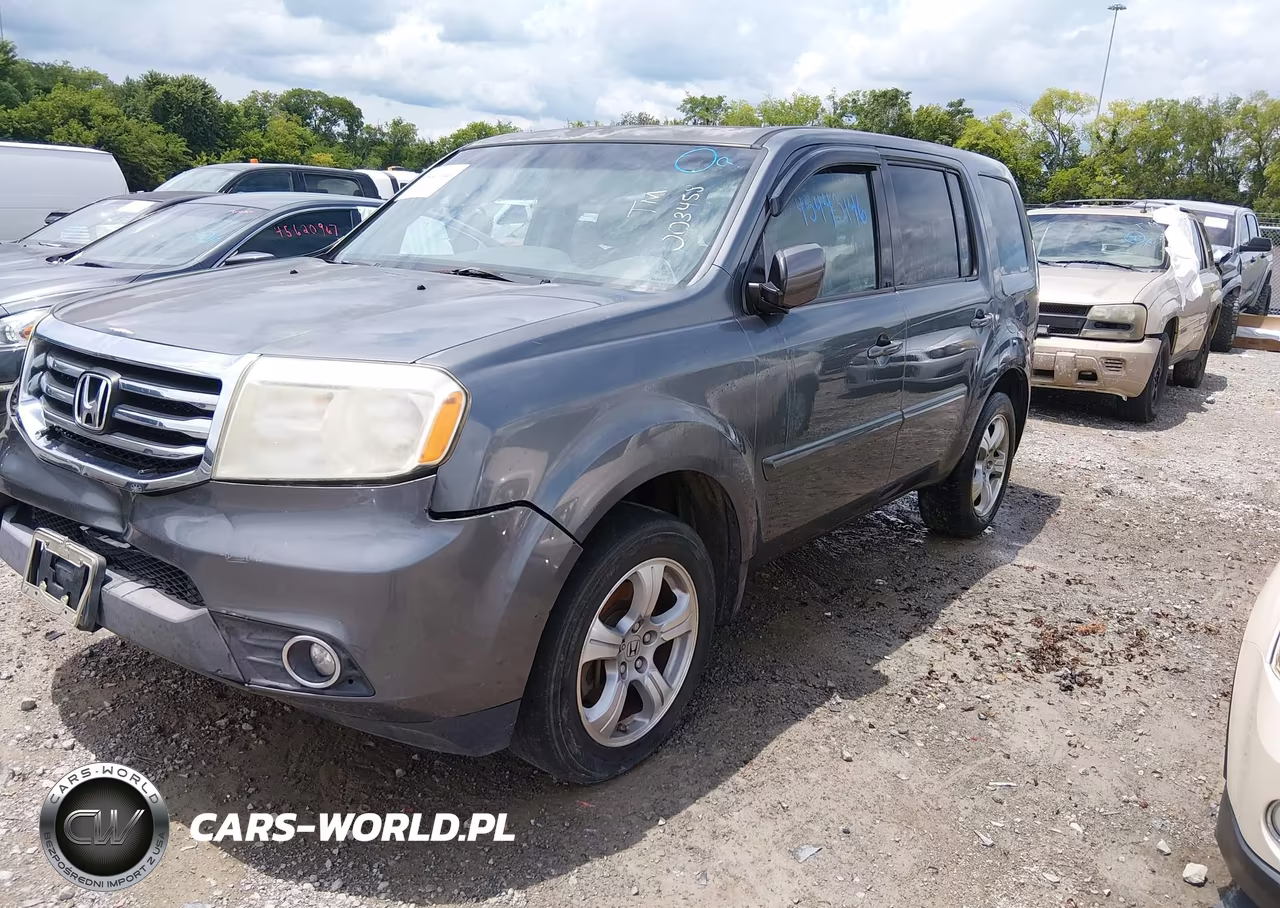 2012 Honda Pilot Ex-L VIN:5FNYF3H54CB003458 - 2