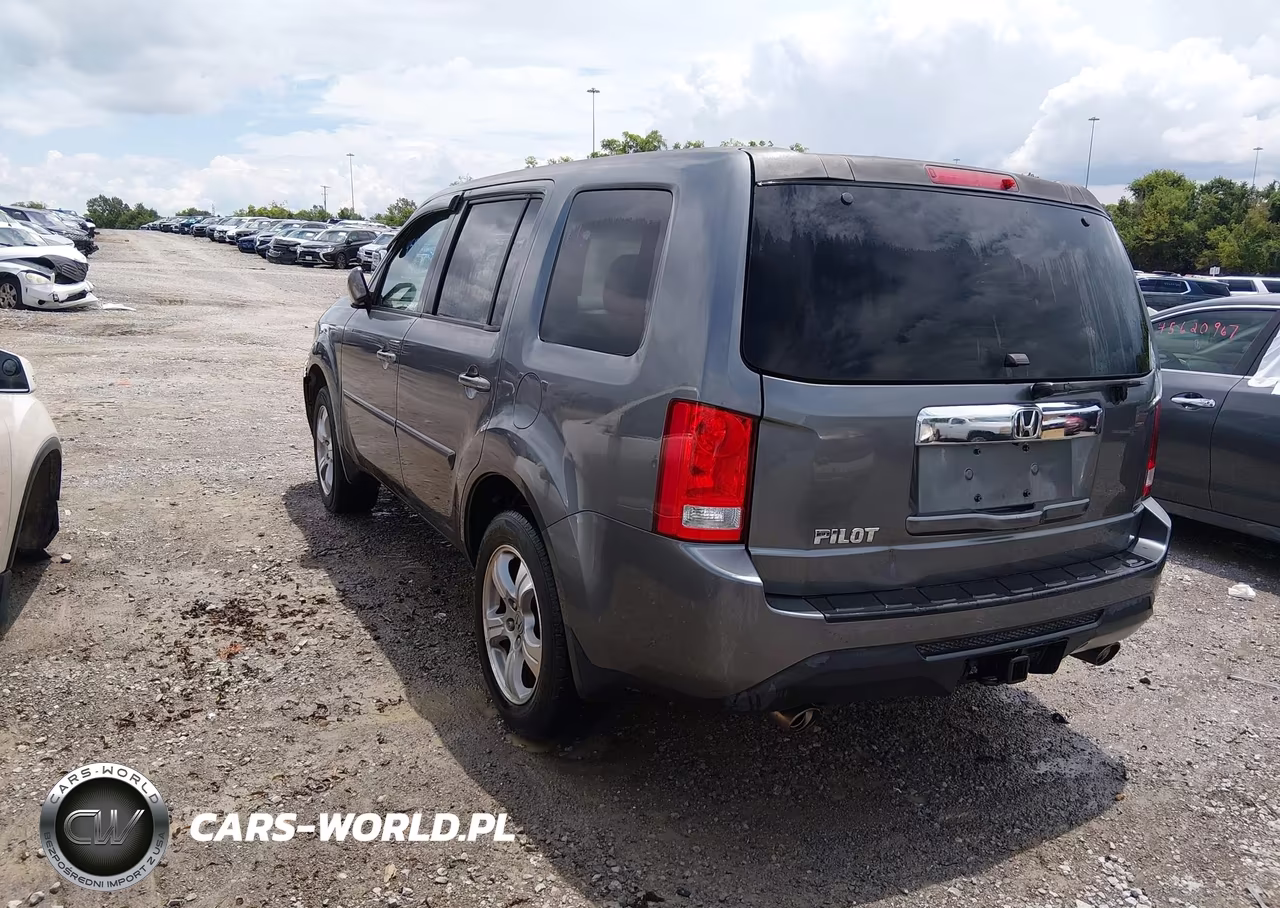 2012 Honda Pilot Ex-L VIN:5FNYF3H54CB003458 - 3