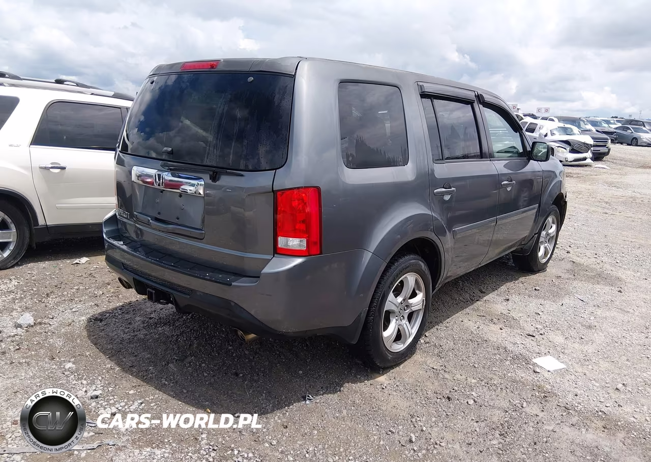 2012 Honda Pilot Ex-L VIN:5FNYF3H54CB003458 - 4