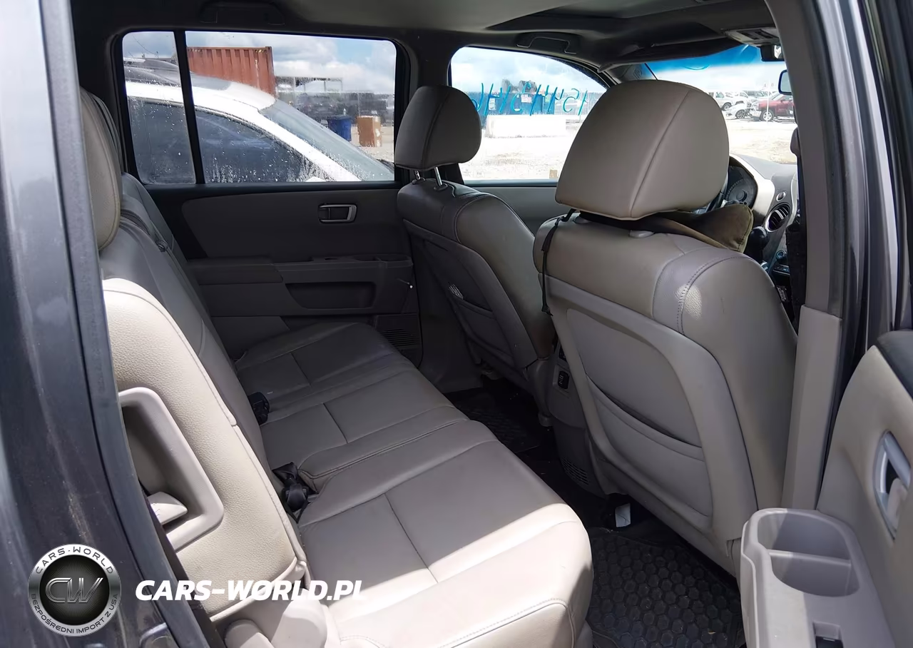 2012 Honda Pilot Ex-L VIN:5FNYF3H54CB003458 - 8