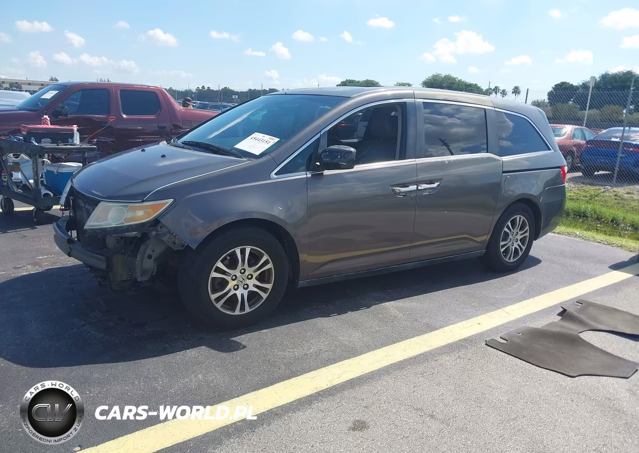 2011 Honda Odyssey Ex-L VIN:5FNRL5H6XBB049408 - 2