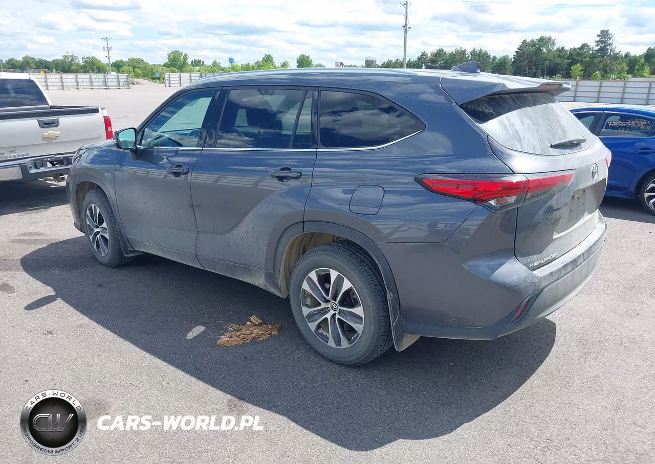 2020 Toyota Highlander Xle VIN:5TDGZRBH6LS509409 - 3
