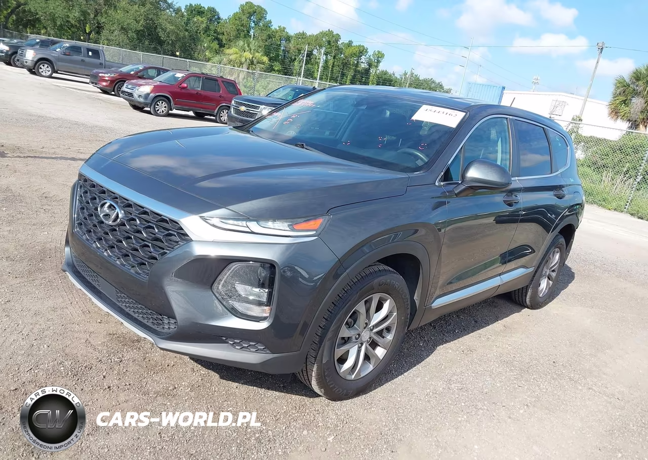 2019 Hyundai Santa Fe Se VIN:5NMS23AD6KH111158 - 2