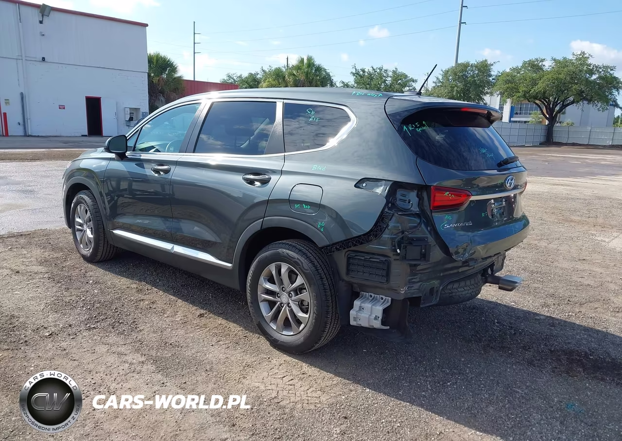 2019 Hyundai Santa Fe Se VIN:5NMS23AD6KH111158 - 3