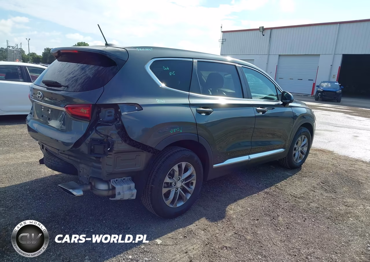 2019 Hyundai Santa Fe Se VIN:5NMS23AD6KH111158 - 4