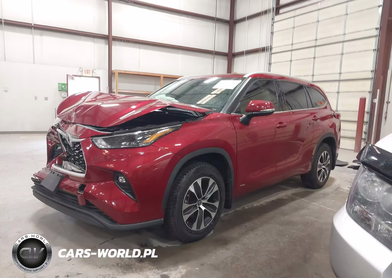2022 Toyota Highlander Hybrid Xle VIN:5TDHBRCH1NS541971 - 14