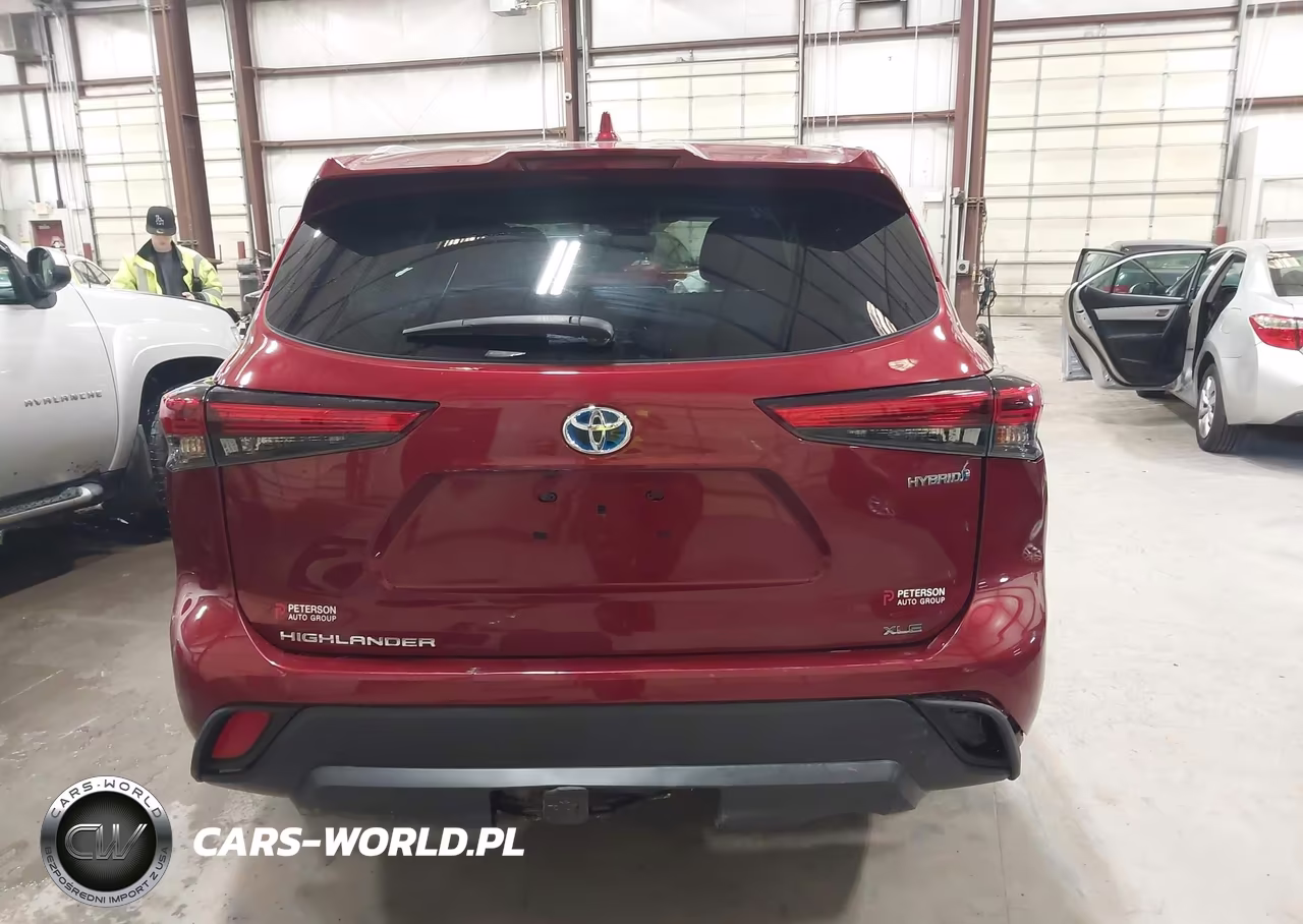 2022 Toyota Highlander Hybrid Xle VIN:5TDHBRCH1NS541971 - 16
