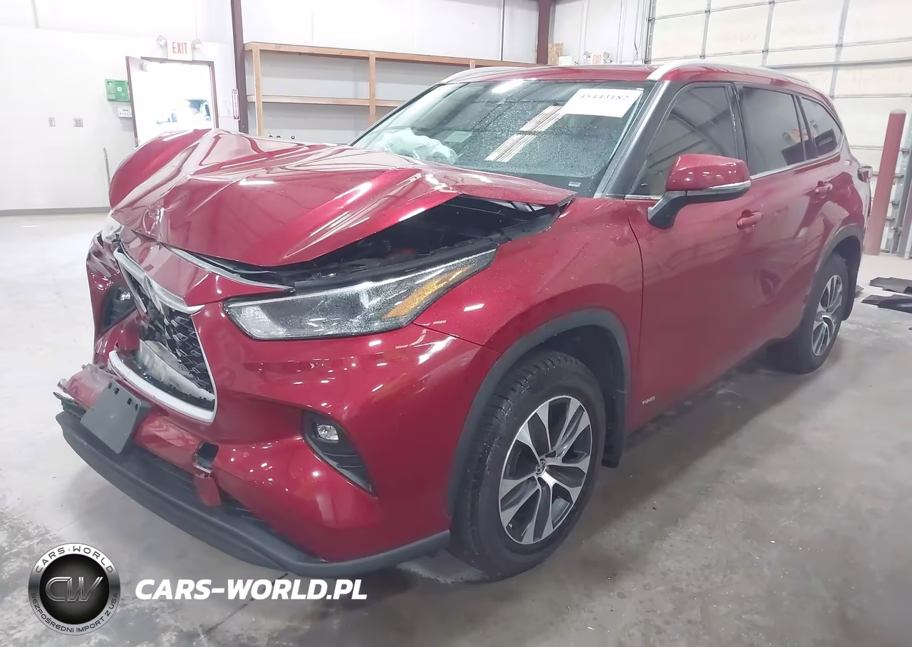 2022 Toyota Highlander Hybrid Xle VIN:5TDHBRCH1NS541971 - 2