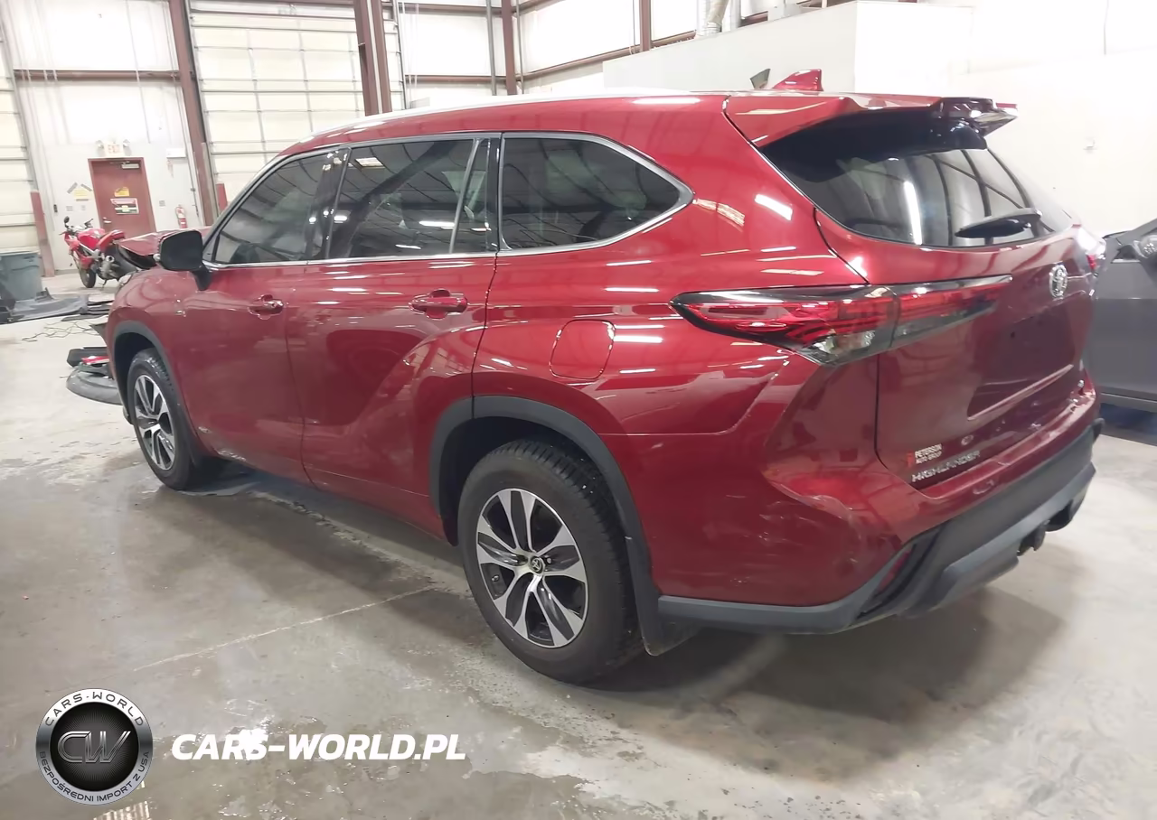 2022 Toyota Highlander Hybrid Xle VIN:5TDHBRCH1NS541971 - 3
