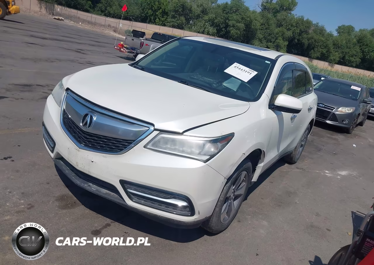 2015 Acura Mdx VIN:5FRYD4H25FB030270 - 2