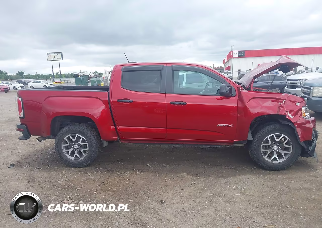 2021 GMC Canyon 4Wd Short Box At4 - Leather VIN:1GTG6FEN4M1265945 - 14