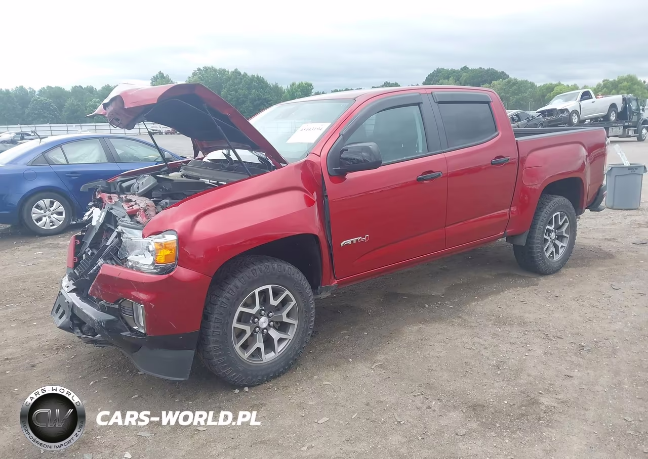 2021 GMC Canyon 4Wd Short Box At4 - Leather VIN:1GTG6FEN4M1265945 - 2