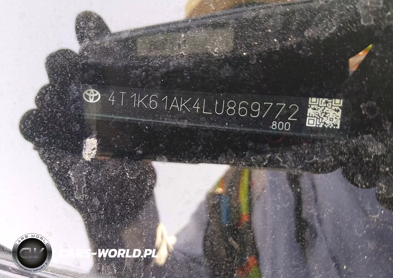 2020 Toyota Camry Xse VIN:4T1K61AK4LU869772 - 9