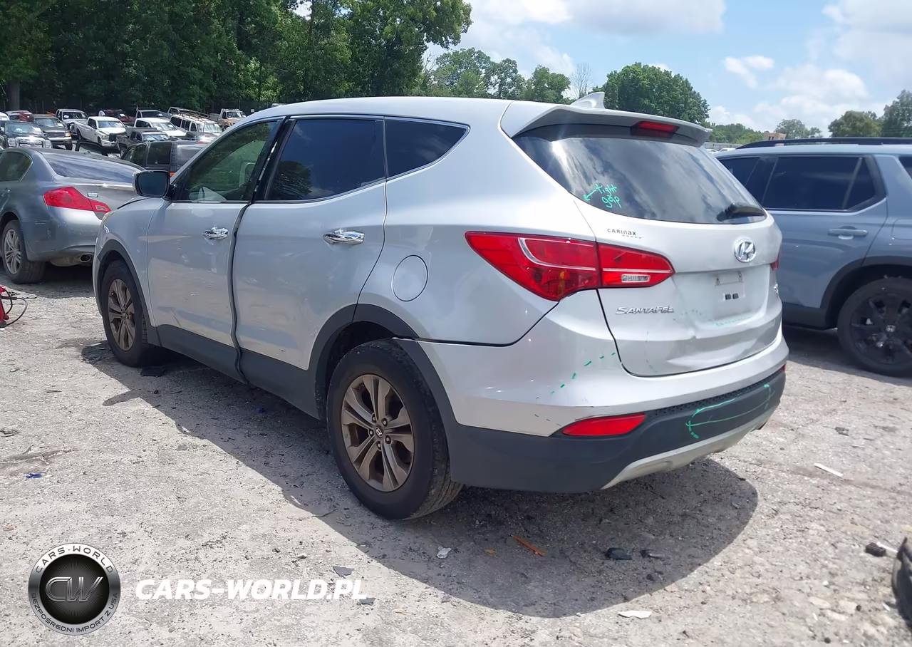 2014 Hyundai Santa Fe Sport 2.4L VIN:5XYZTDLB6EG152434 - 3