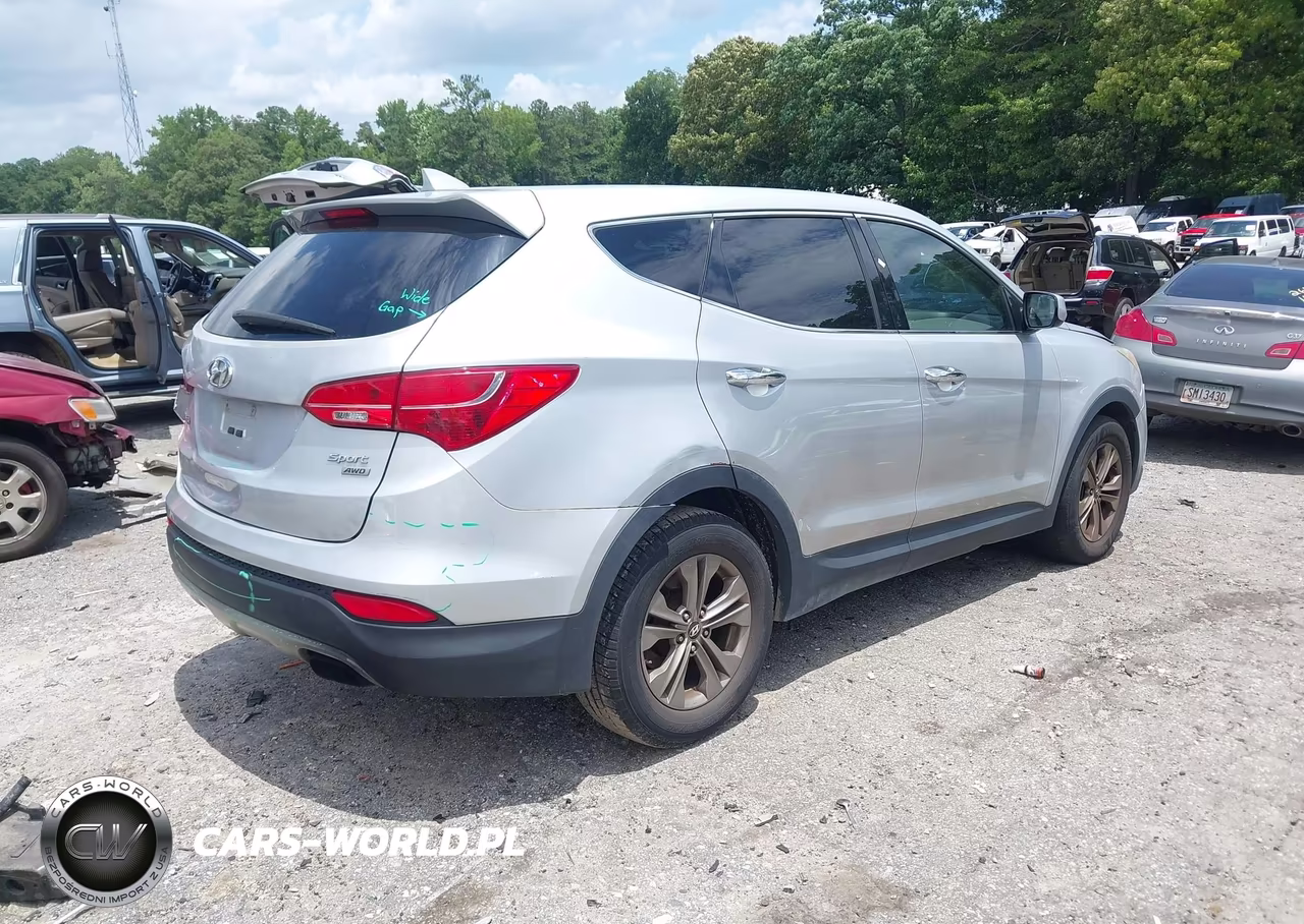 2014 Hyundai Santa Fe Sport 2.4L VIN:5XYZTDLB6EG152434 - 4