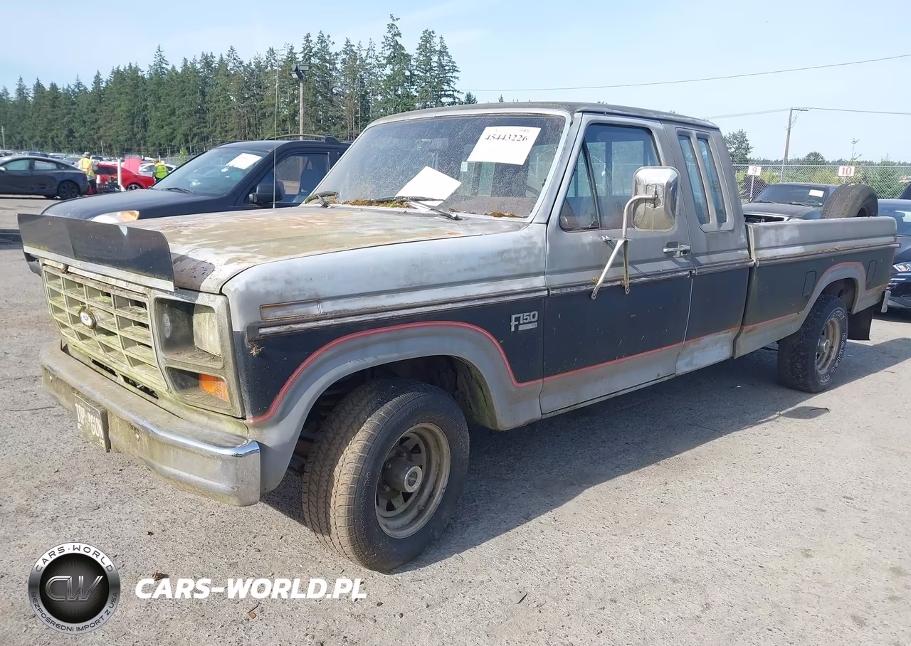 1985 Ford F150 VIN:1FTEX15HXFKA81835 - 2