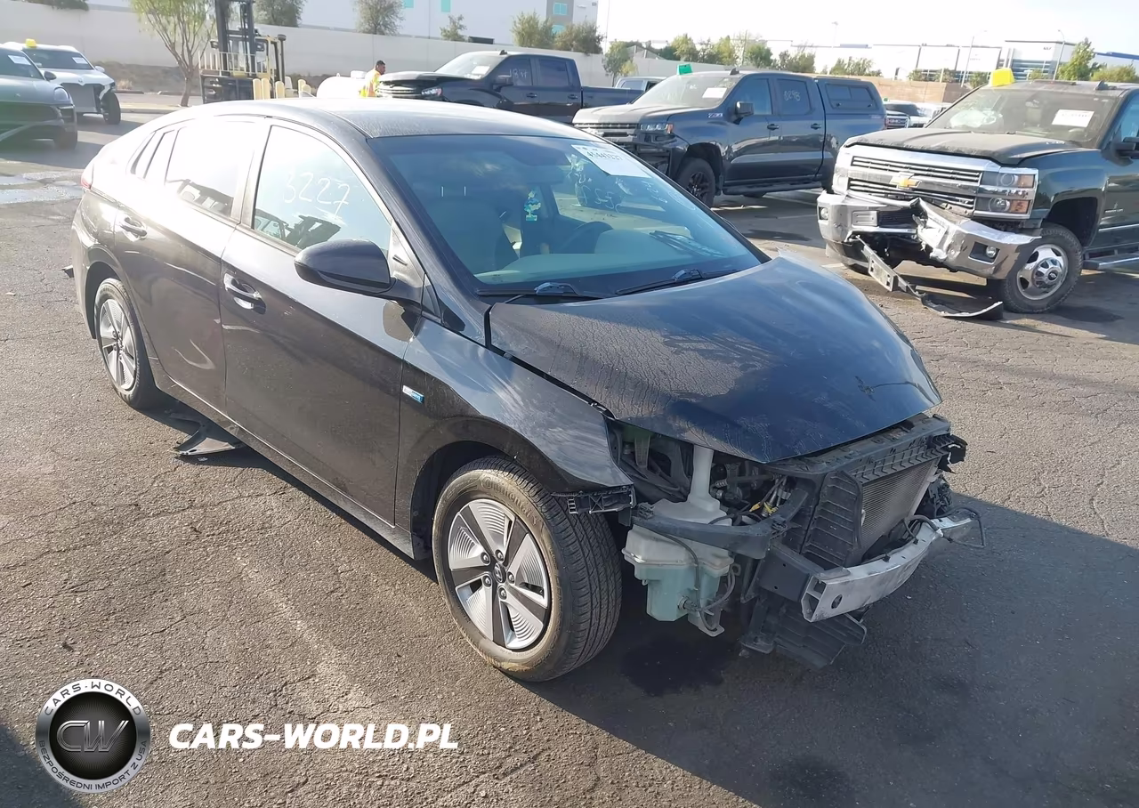 2017 Hyundai Ioniq Hybrid Blue