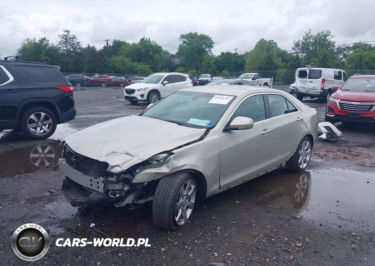 2013 Cadillac Ats Luxury VIN:1G6AB5RA0D0128478 - 2