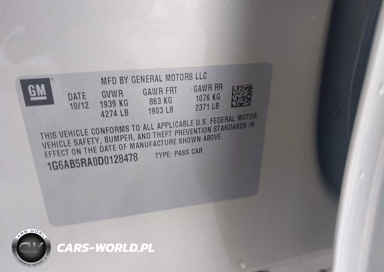 2013 Cadillac Ats Luxury VIN:1G6AB5RA0D0128478 - 9