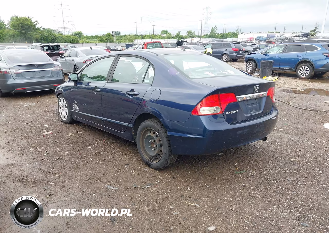 2009 Honda Civic Lx VIN:19XFA16579E021299 - 3