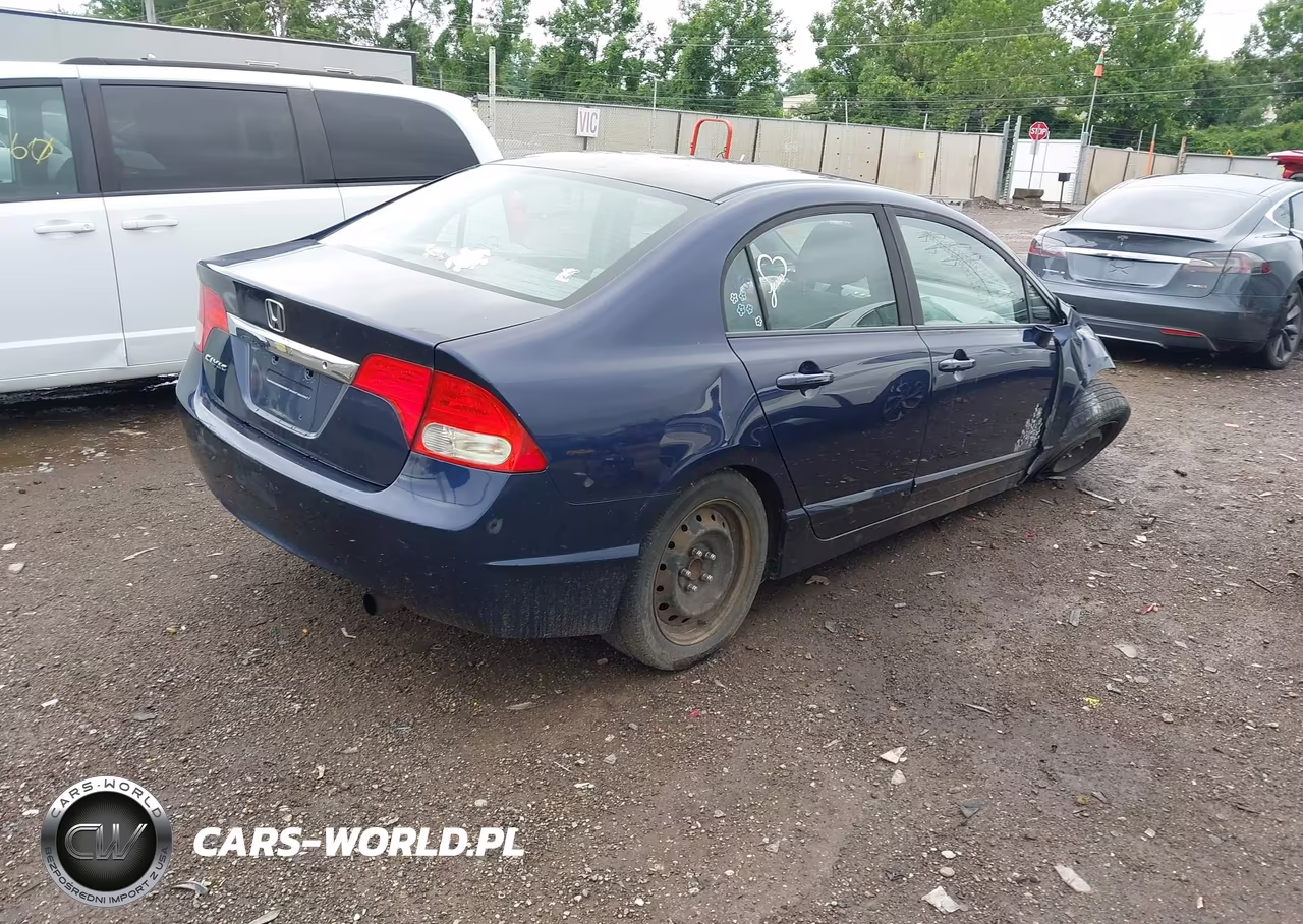2009 Honda Civic Lx VIN:19XFA16579E021299 - 4