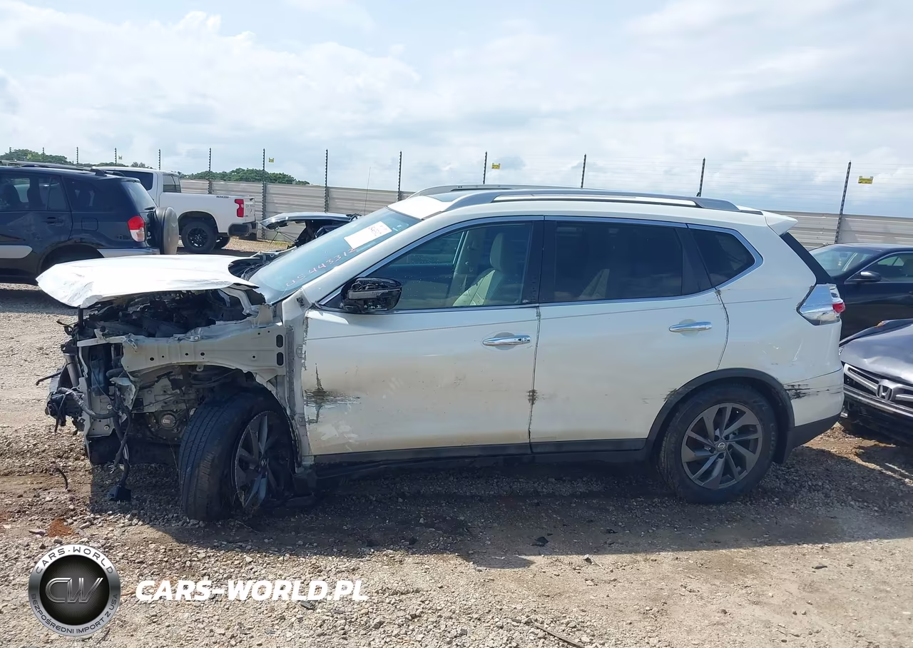 2016 Nissan Rogue Sl VIN:5N1AT2MT0GC915222 - 15