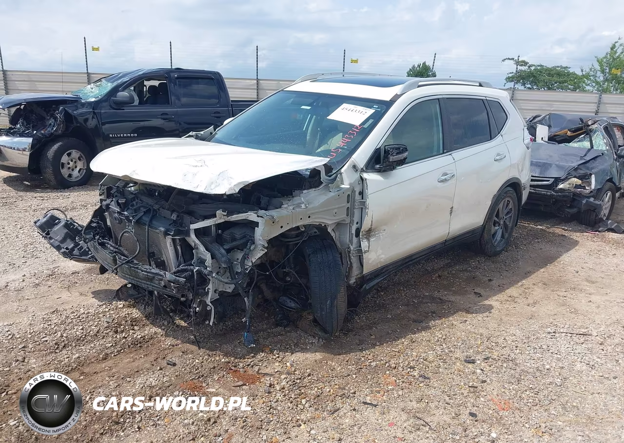 2016 Nissan Rogue Sl VIN:5N1AT2MT0GC915222 - 2