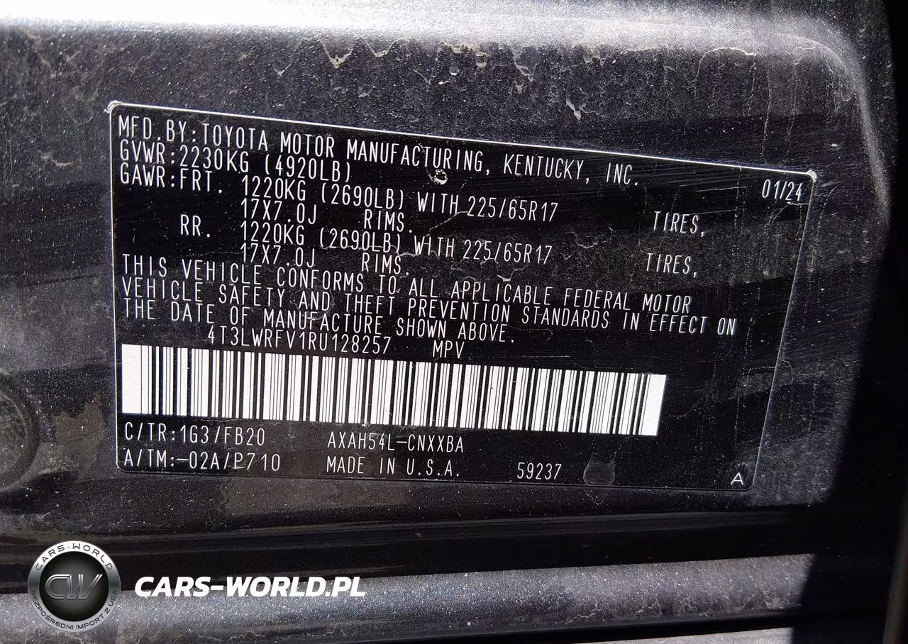 2024 Toyota Rav4 Le VIN:4T3LWRFV1RU128257 - 9