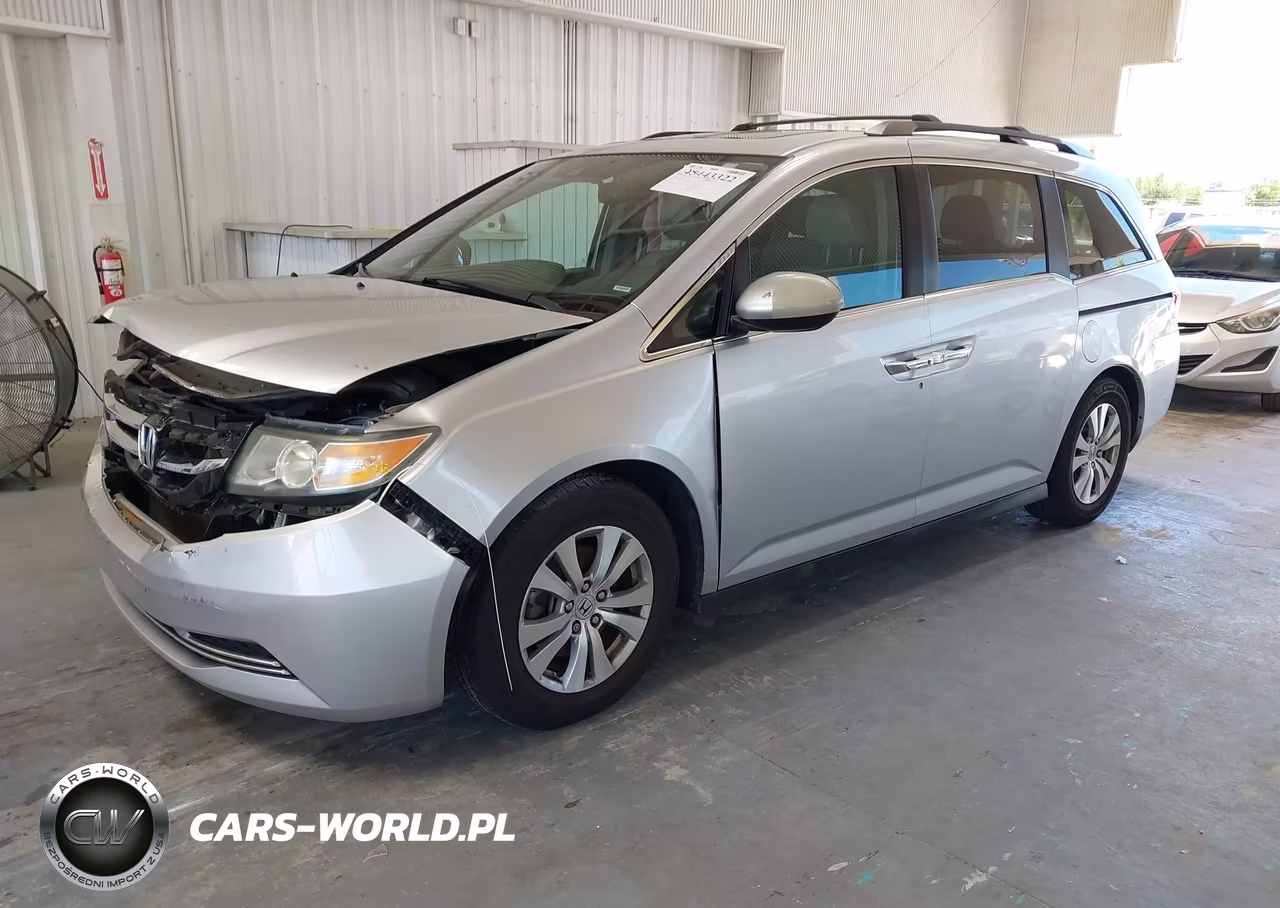 2014 Honda Odyssey Ex-L VIN:5FNRL5H62EB116717 - 2