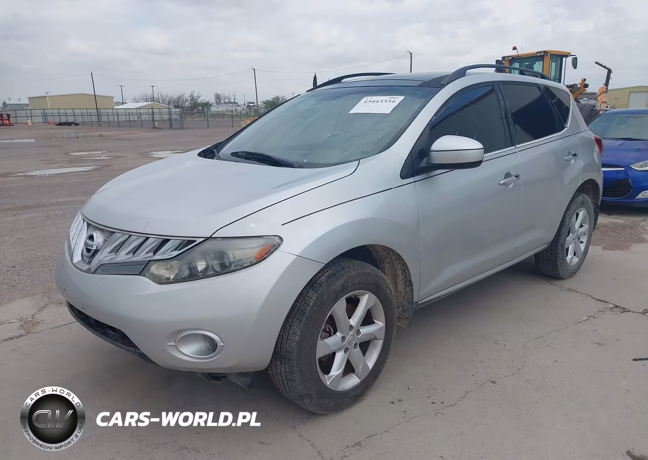 2010 Nissan Murano Sl VIN:JN8AZ1MUXAW004525 - 2