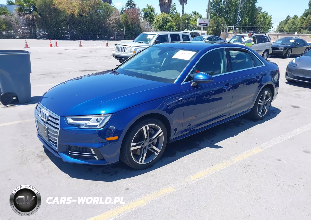 2017 Audi A4 Premium Plus VIN:WAUENAF40HN050383 - 2