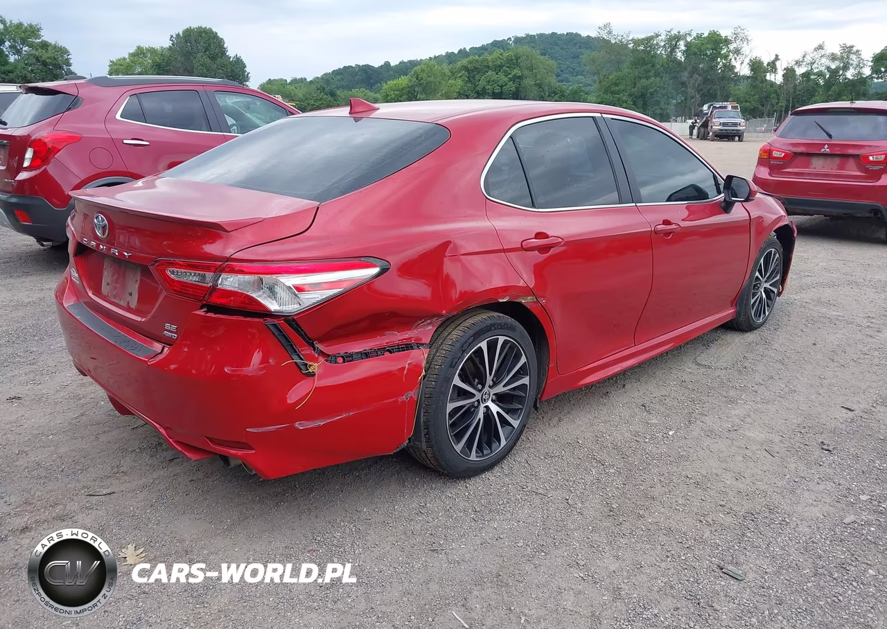 2020 Toyota Camry Se Awd VIN:4T1G11BK4LU002911 - 4