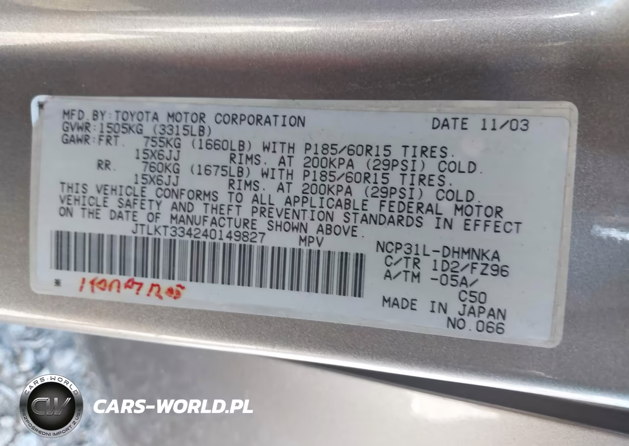 2004 Scion Xb VIN:JTLKT334240149827 - 9