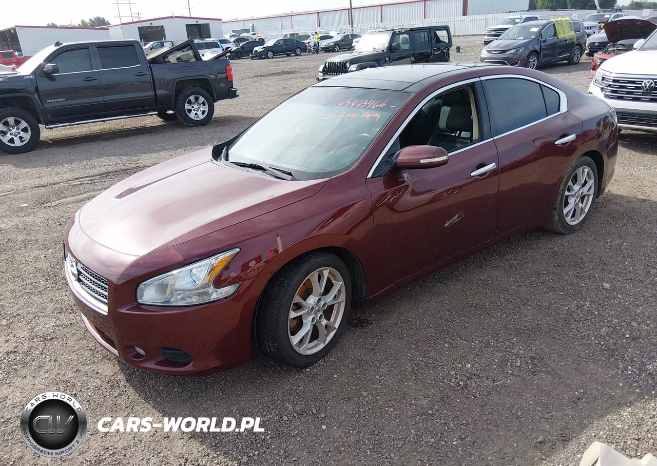 2013 Nissan Maxima 3.5 Sv VIN:1N4AA5AP6DC846122 - 2