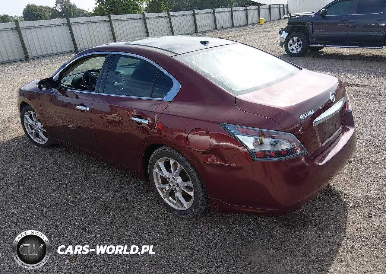 2013 Nissan Maxima 3.5 Sv VIN:1N4AA5AP6DC846122 - 3