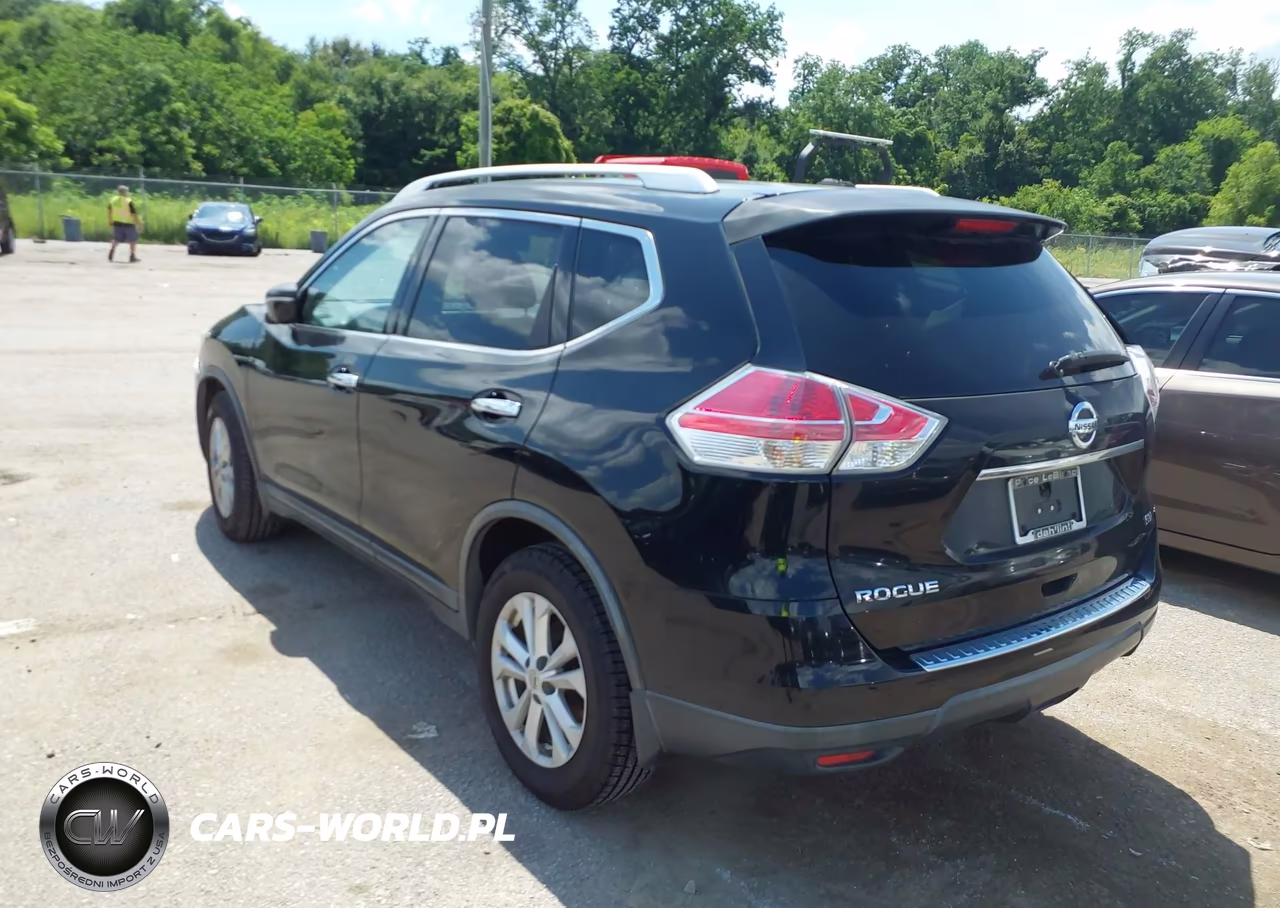 2015 Nissan Rogue Sv VIN:KNMAT2MTXFP515146 - 3