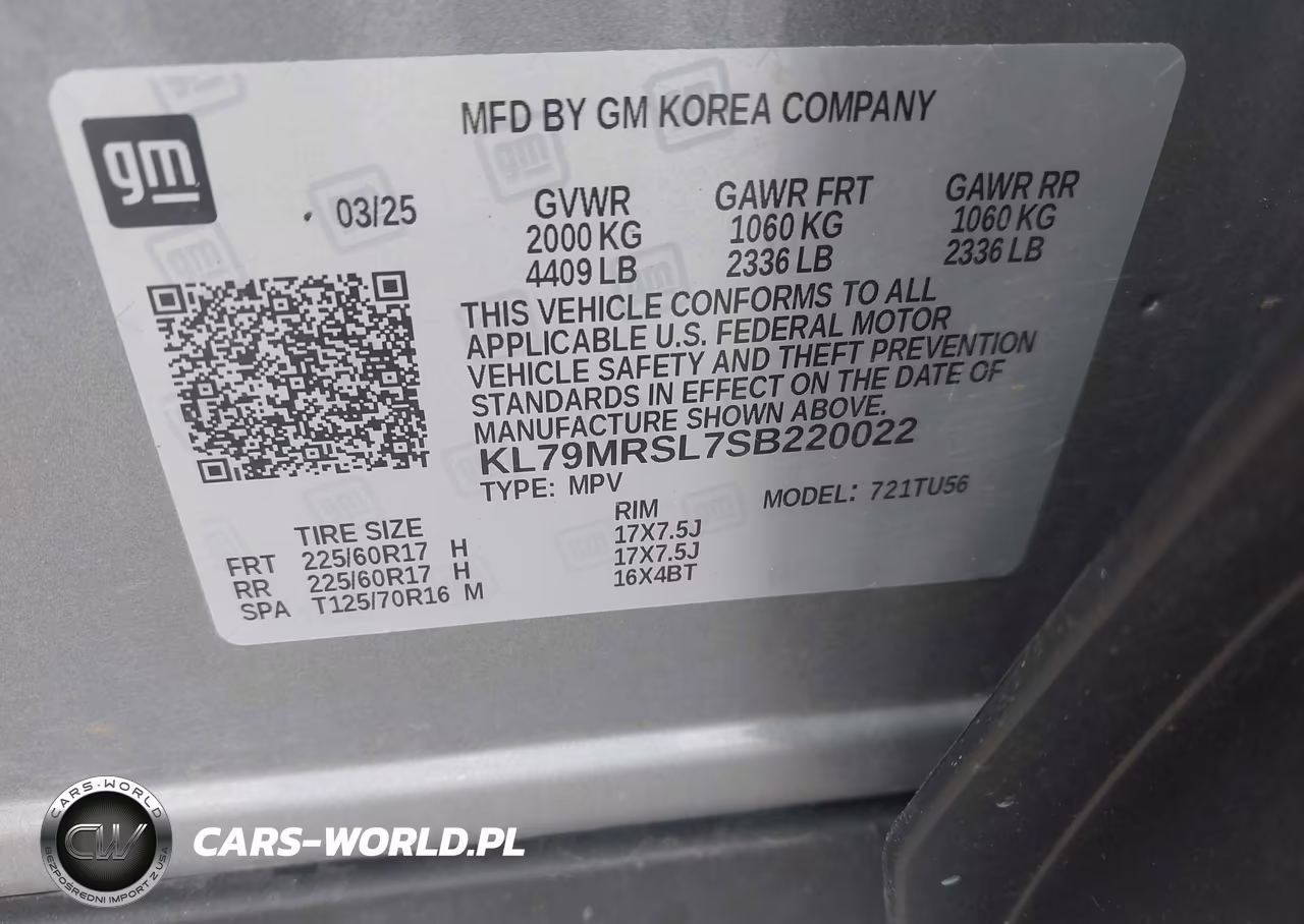 2025 Chevrolet Trailblazer Lt VIN:KL79MRSL7SB220022 - 9