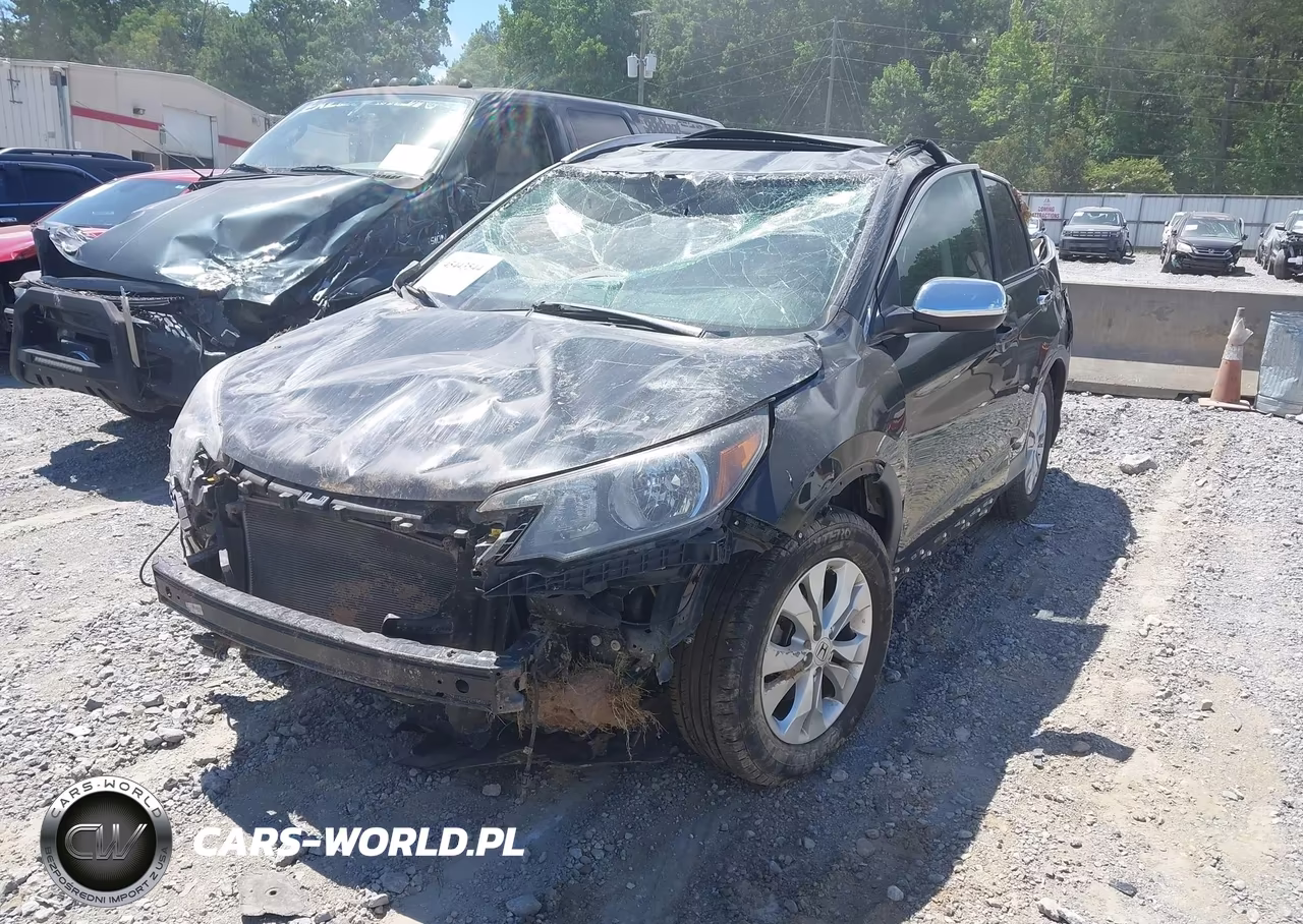 2012 Honda Cr-V Ex-L VIN:JHLRM3H72CC002191 - 2