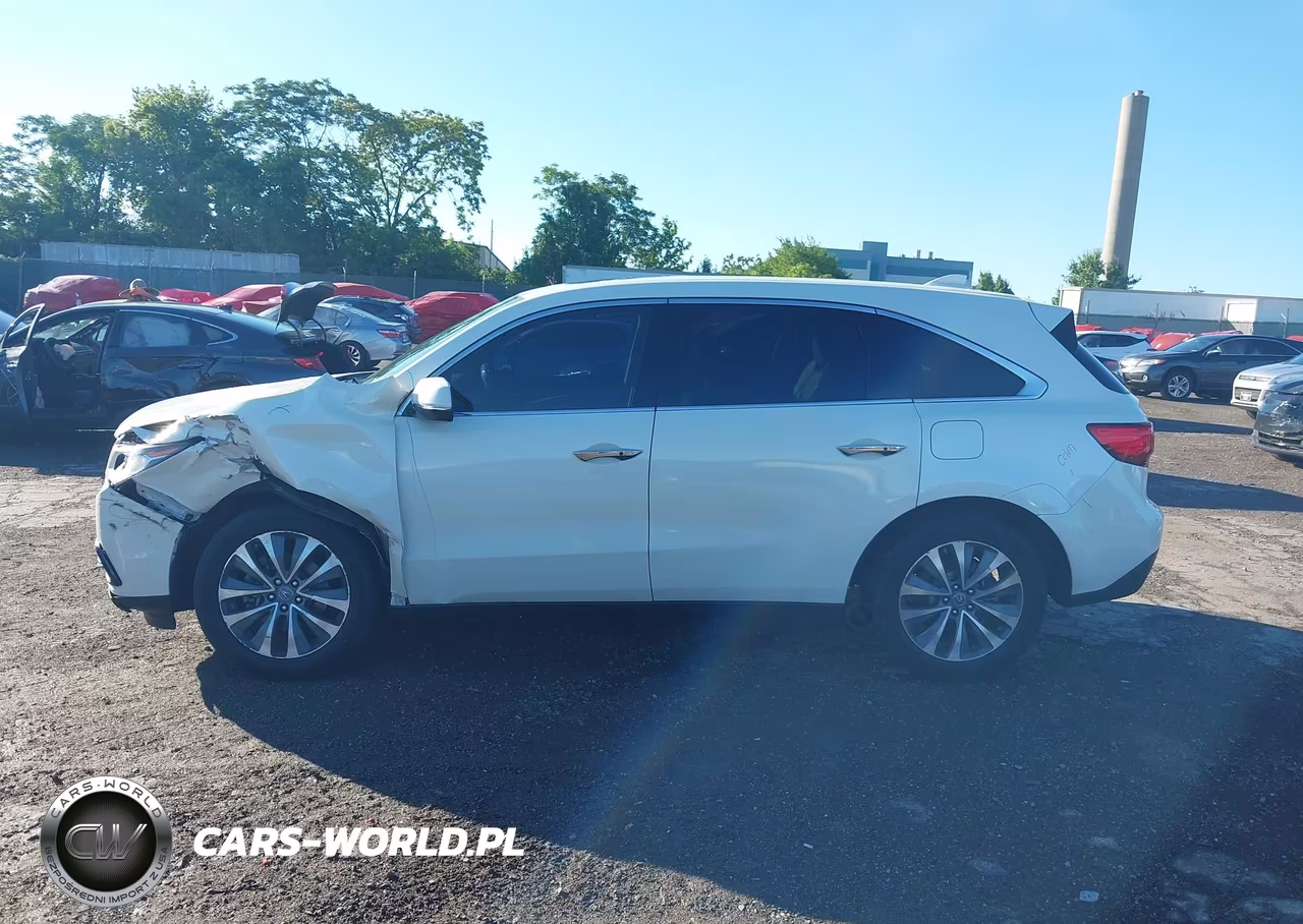 2014 Acura Mdx Technology Package VIN:5FRYD4H49EB037691 - 15
