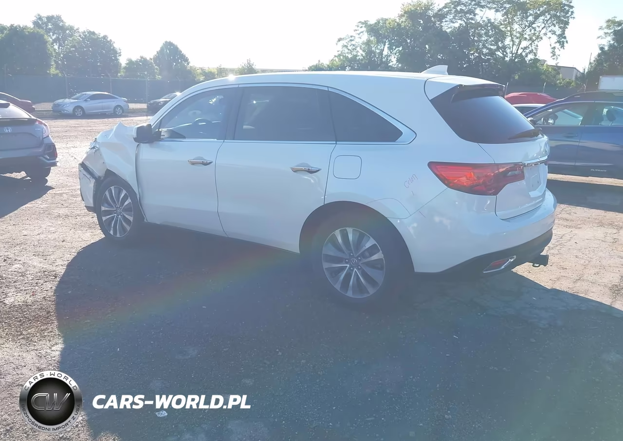 2014 Acura Mdx Technology Package VIN:5FRYD4H49EB037691 - 3