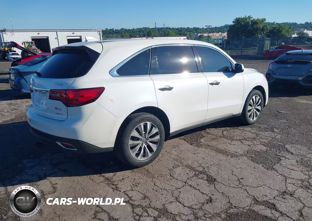 2014 Acura Mdx Technology Package VIN:5FRYD4H49EB037691 - 4
