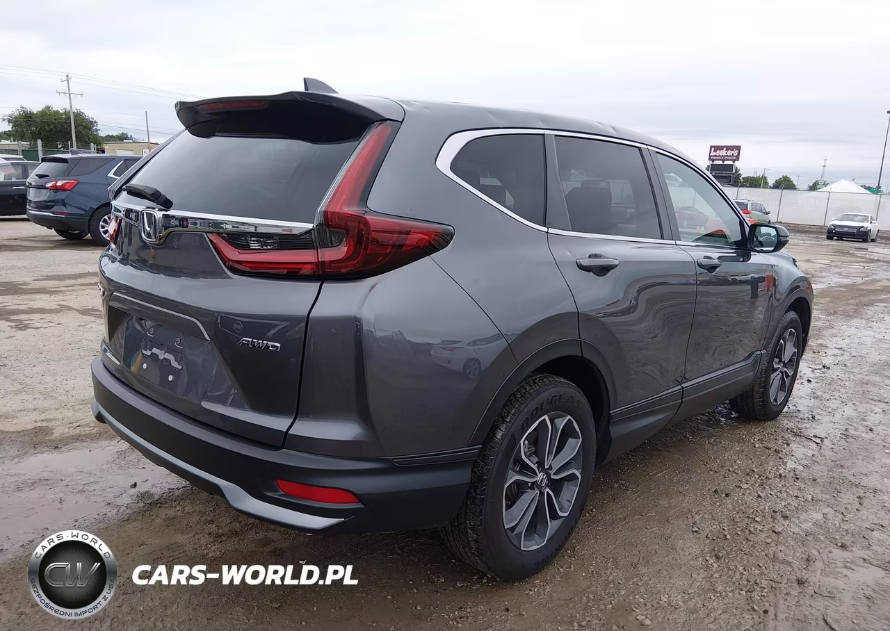 2021 Honda Cr-V Awd Ex VIN:2HKRW2H55MH638299 - 4