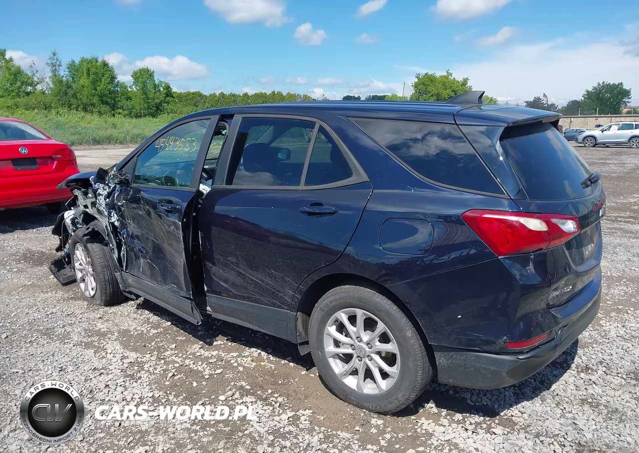 2020 Chevrolet Equinox Fwd Ls VIN:3GNAXHEV4LS692318 - 3