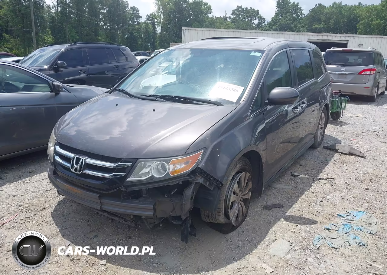 2015 Honda Odyssey Ex-L VIN:5FNRL5H61FB118315 - 2